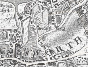 Fig. 2: John Rocque's London 10 Miles Round Map (1746)