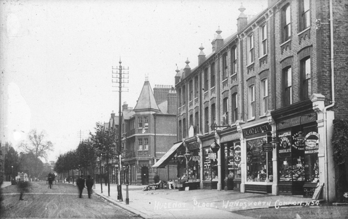 Fig. 9: Huguenot Place c1921(looking toward Melody Road). Source: Wandsworth Heritage Service