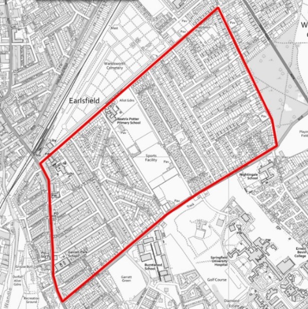 Fig. 4: The full extent of the Magdalen College Estate development