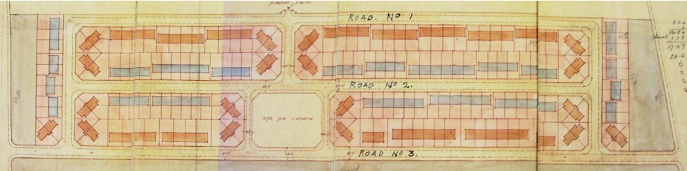 Fig. 14: Building plan for the Fieldview Estate