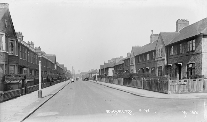 Fig. 17: Swaby Road, with the Openview development on the left