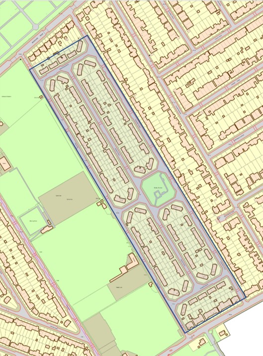 Fig. 22: Fieldview street layout