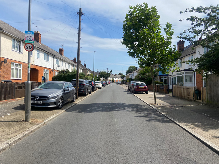 Fig. 43: A typical Openview street