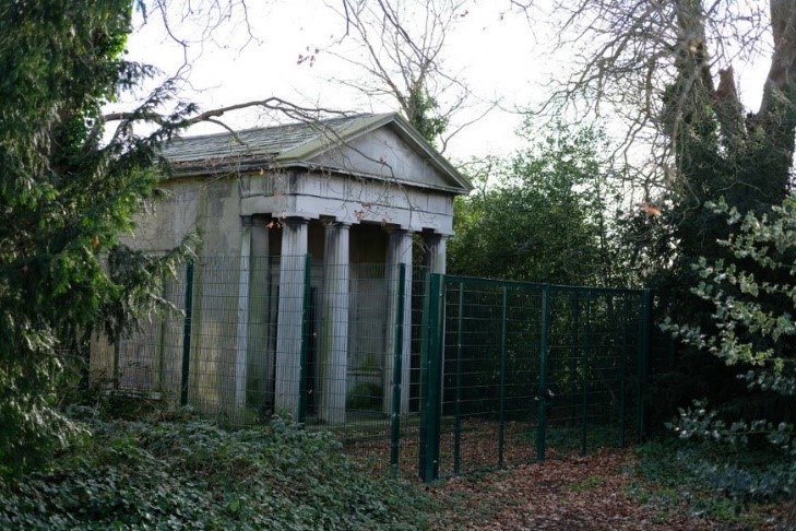 Fig. 81: Temple in the grounds of Mount Clare