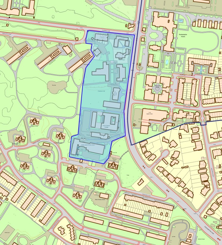 Fig 99: Sub Area 6 map - Downshire House and Roehampton Lane