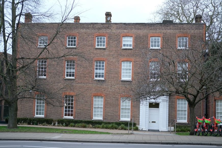 Fig. 103: Downshire House front elevation, Grade II*