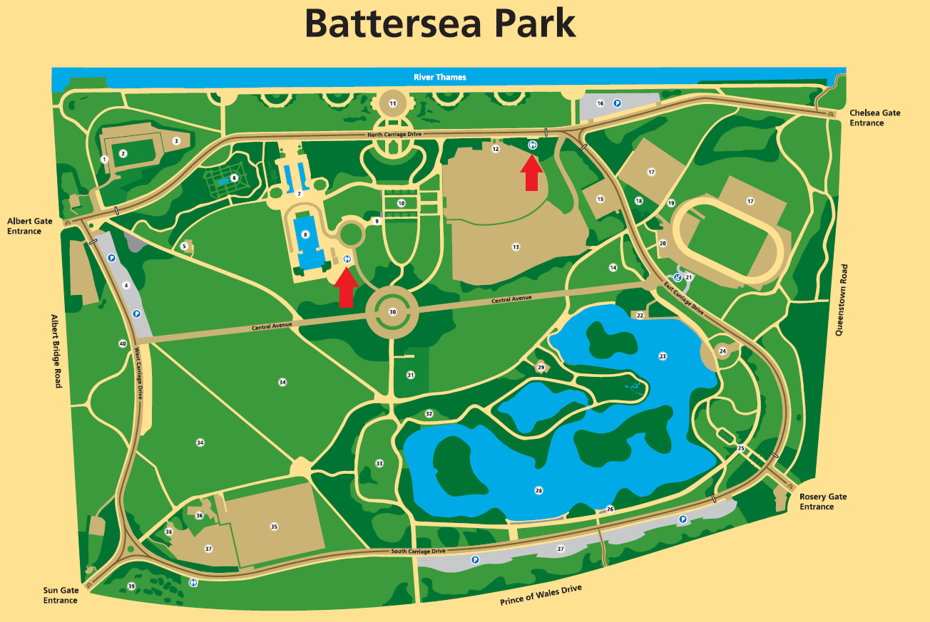 battersea map