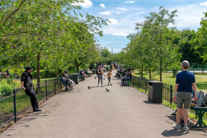 King George's Park in Wandsworth