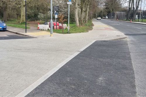 A Copenhagen crossing is among improvements at Burntwood Lane